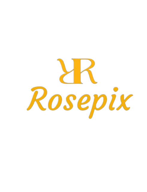 a black background with yellow text Logo